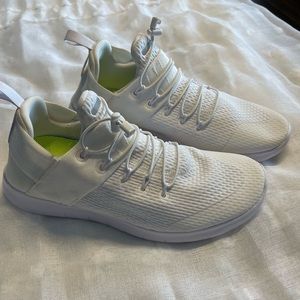Womens Brand new white Nike frees size 10